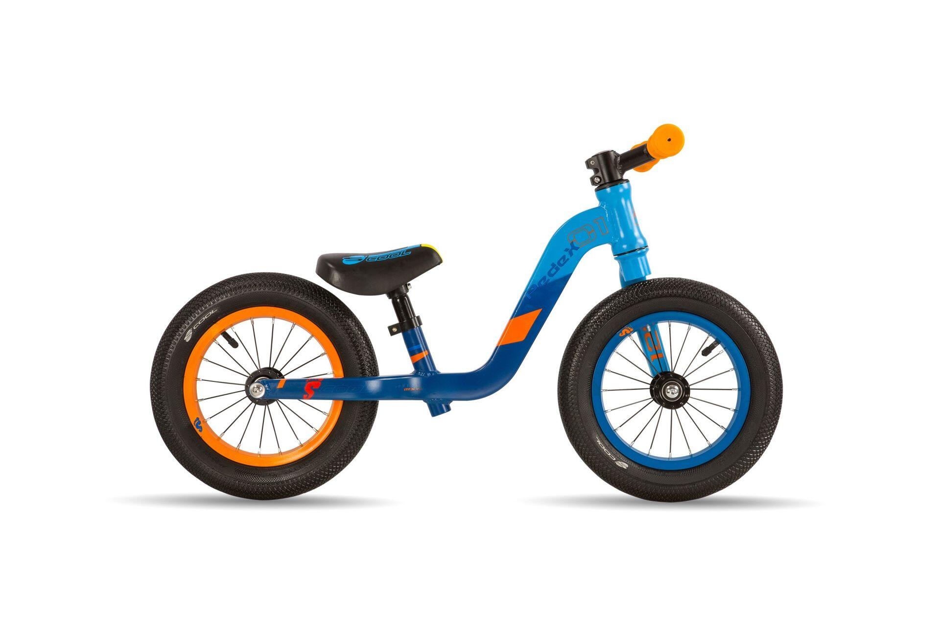 Draisienne S'COOL PedeX 1 aluminium bleu‑orange 2–6 ans 2/3
