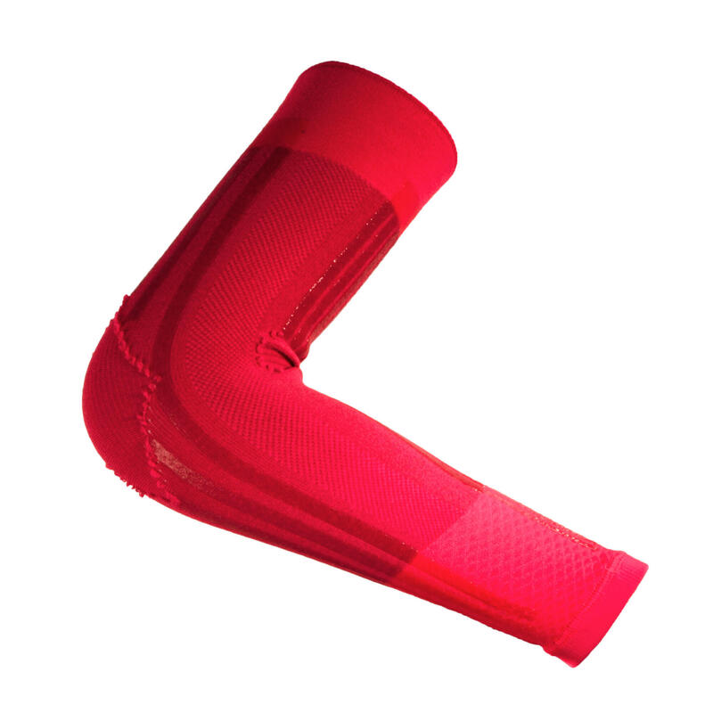 Manchette Couvre Bras Manchons adulte Compression kinesio fitness Rouge