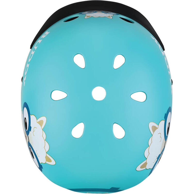 Trottinette  KinderCasque  Elite Lights  XS-S  Sky Blue Buddy