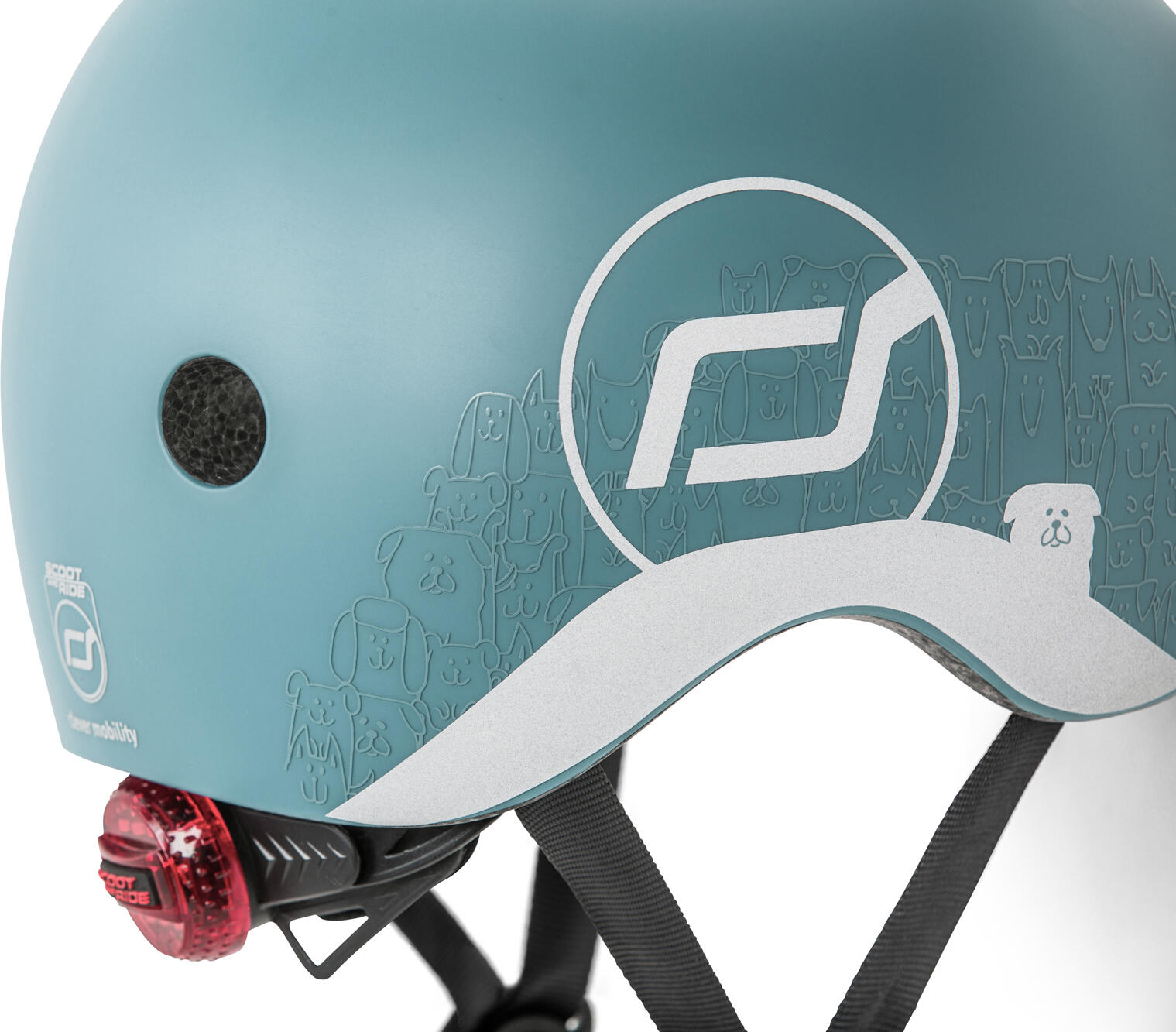 Scooter  Kinderhelm reflective  XXS-S  Steel 2/2
