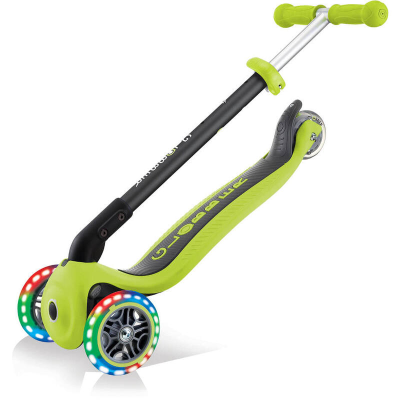 Globber draisienne / Tricycle | GO UP Foldable Plus Lights | Vert
