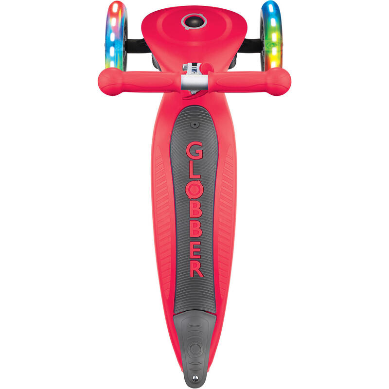 Globber draisienne / Tricycle | GO UP Foldable Plus Lights | Rouge