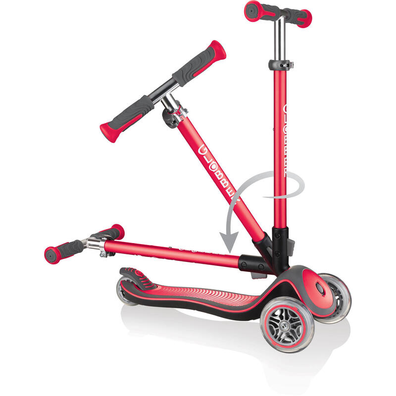 Scooter Mini Scooter  ELITE DELUXE  Rot