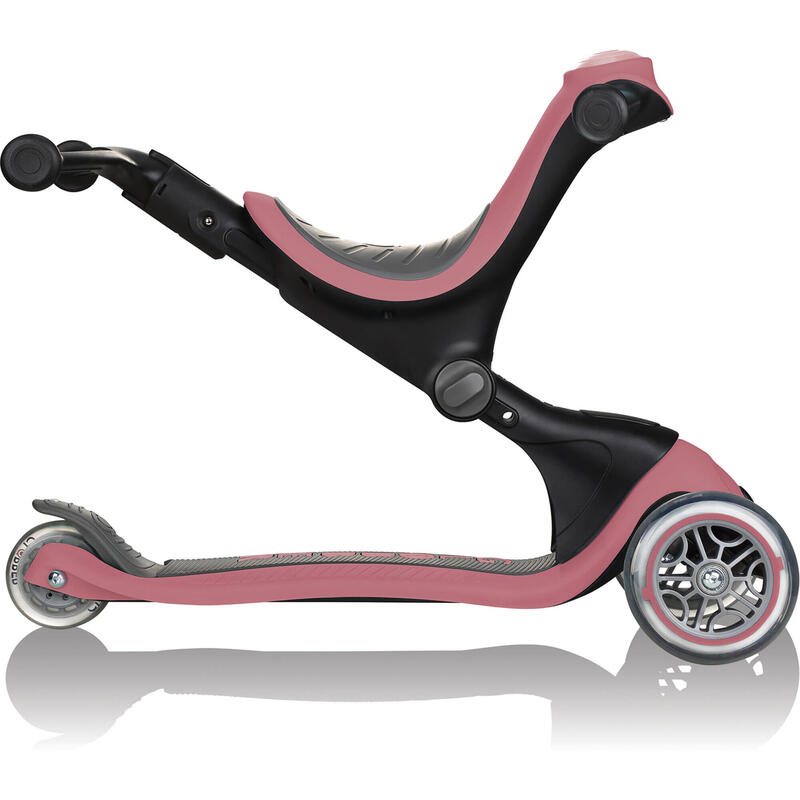 Scooter Laufrad / Dreirad  GO UP Deluxe Play  Pastel-rosa