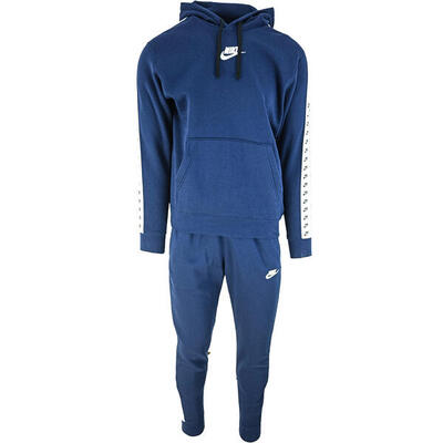 Trainingspak nike club fleece, blauw, mannen