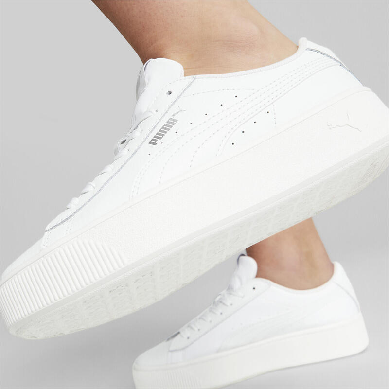 PUMA Vikky Stacked sportschoenen voor dames PUMA White