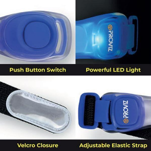 Proviz Classic LED Multi Sport Cycling Armband 5/5