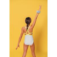 Gymnastique Maillot Handstand Gris Fille