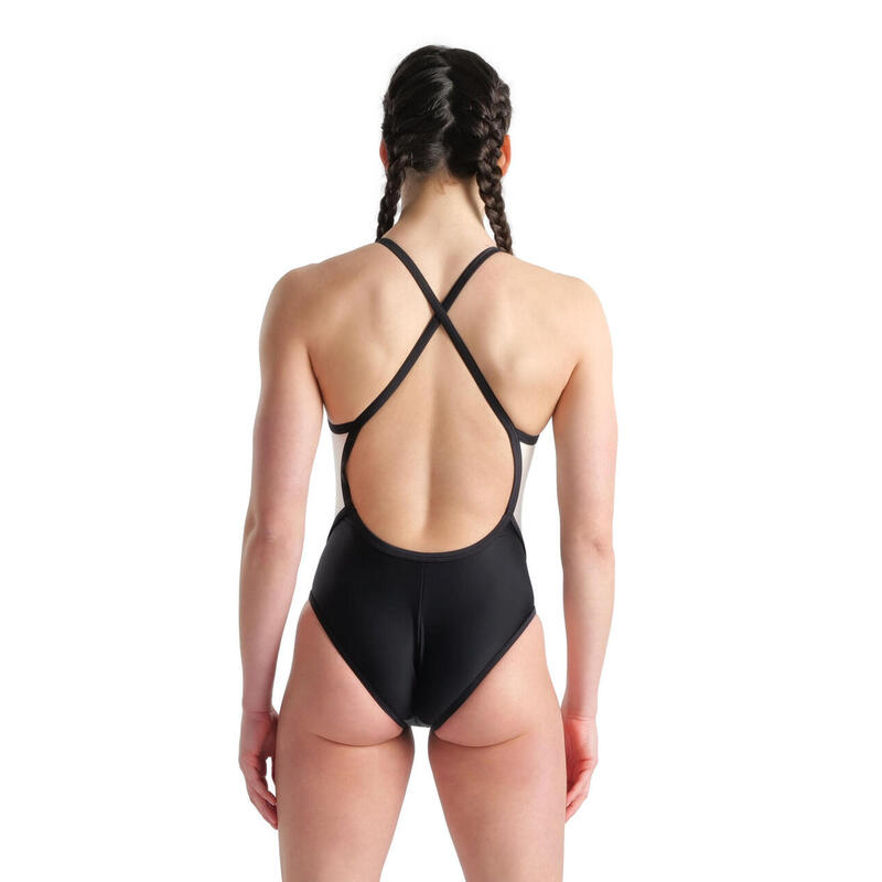 Badeanzug Arena W ICONS SWIMSUIT FAST BACK PANEL