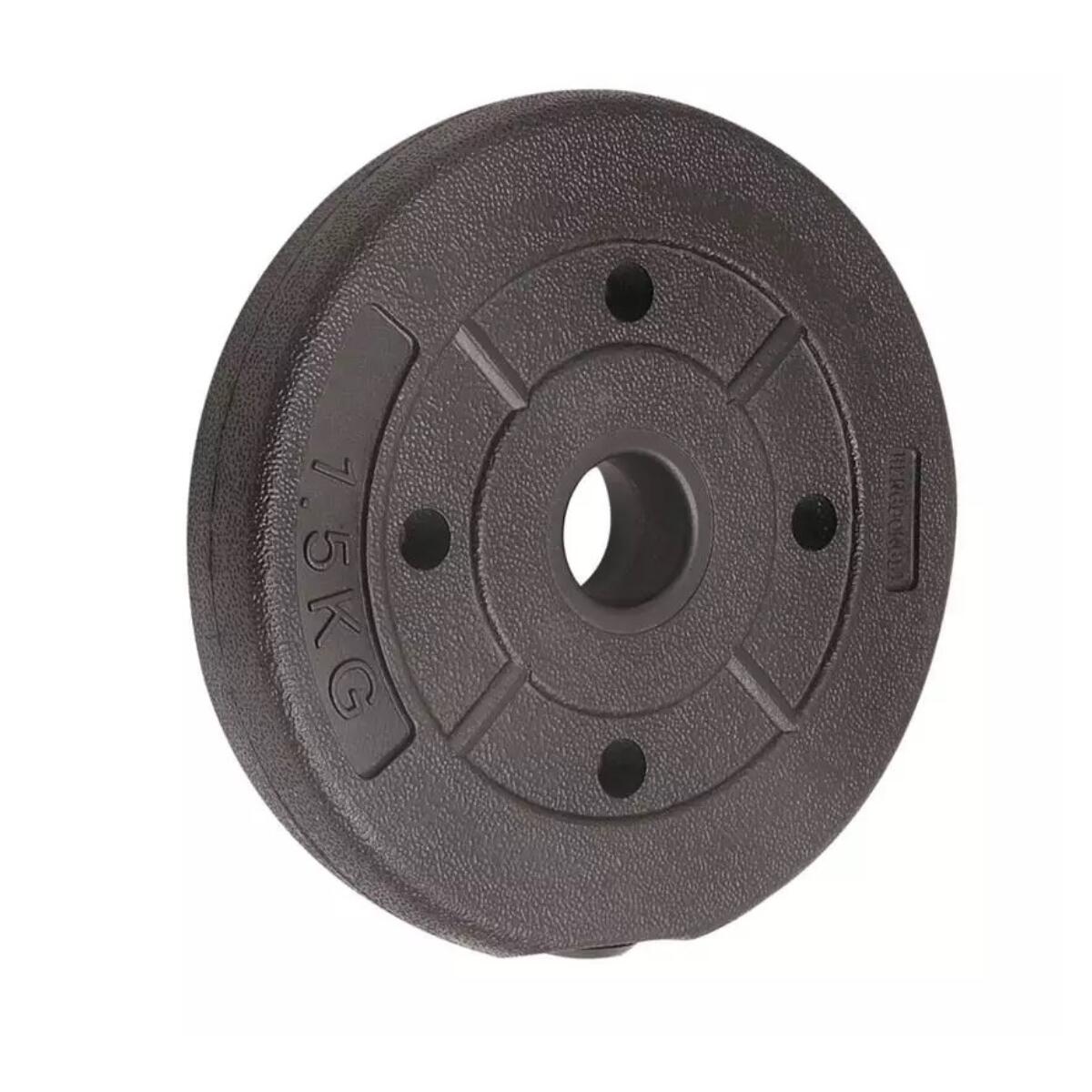 Kit d'haltères olympiques de 180 cm et 2 haltères de 30 kg par Fitness Tech 4/4