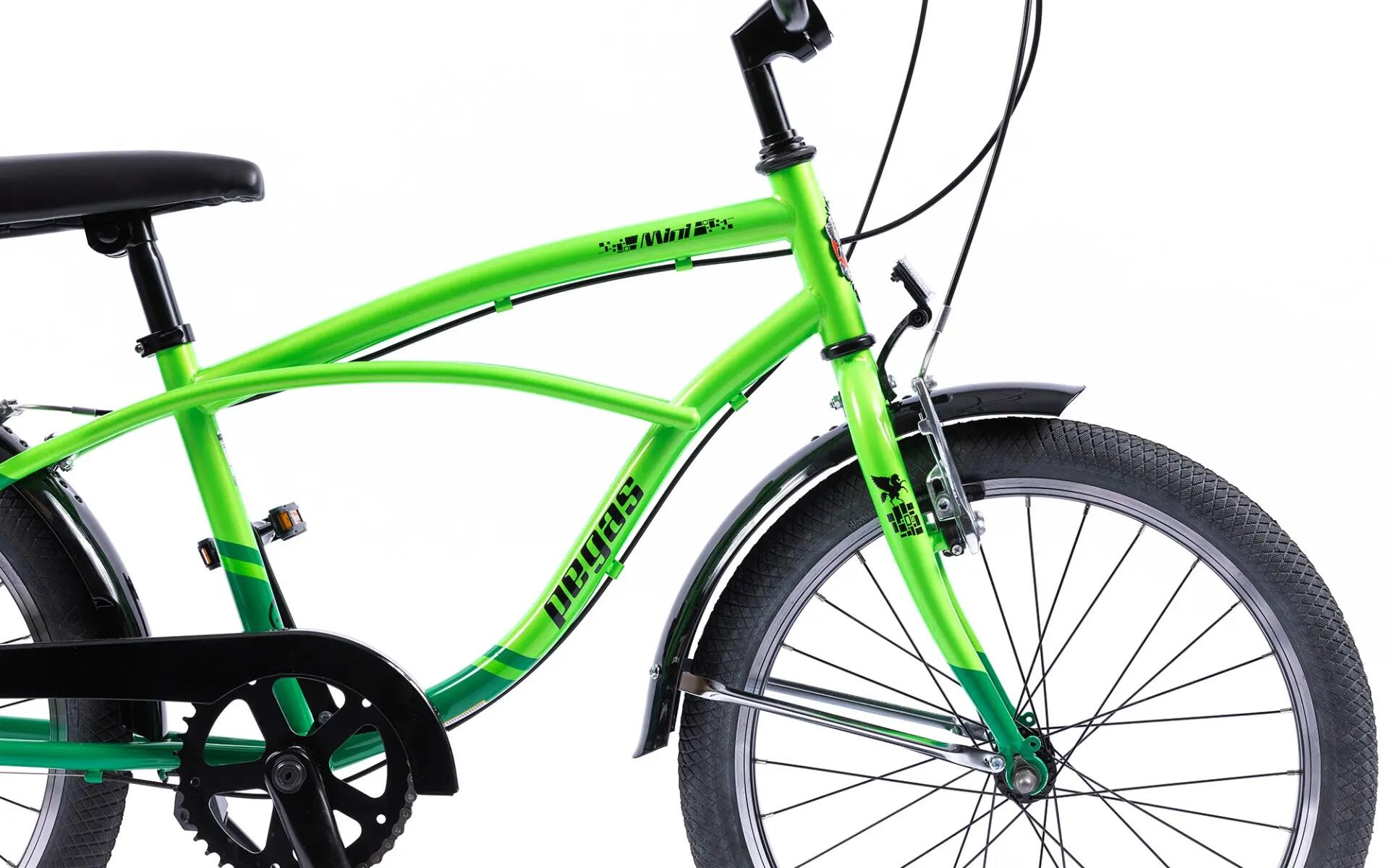 BICICLETA ORAS PEGAS STRADA MINI 7S VERDE 4/6