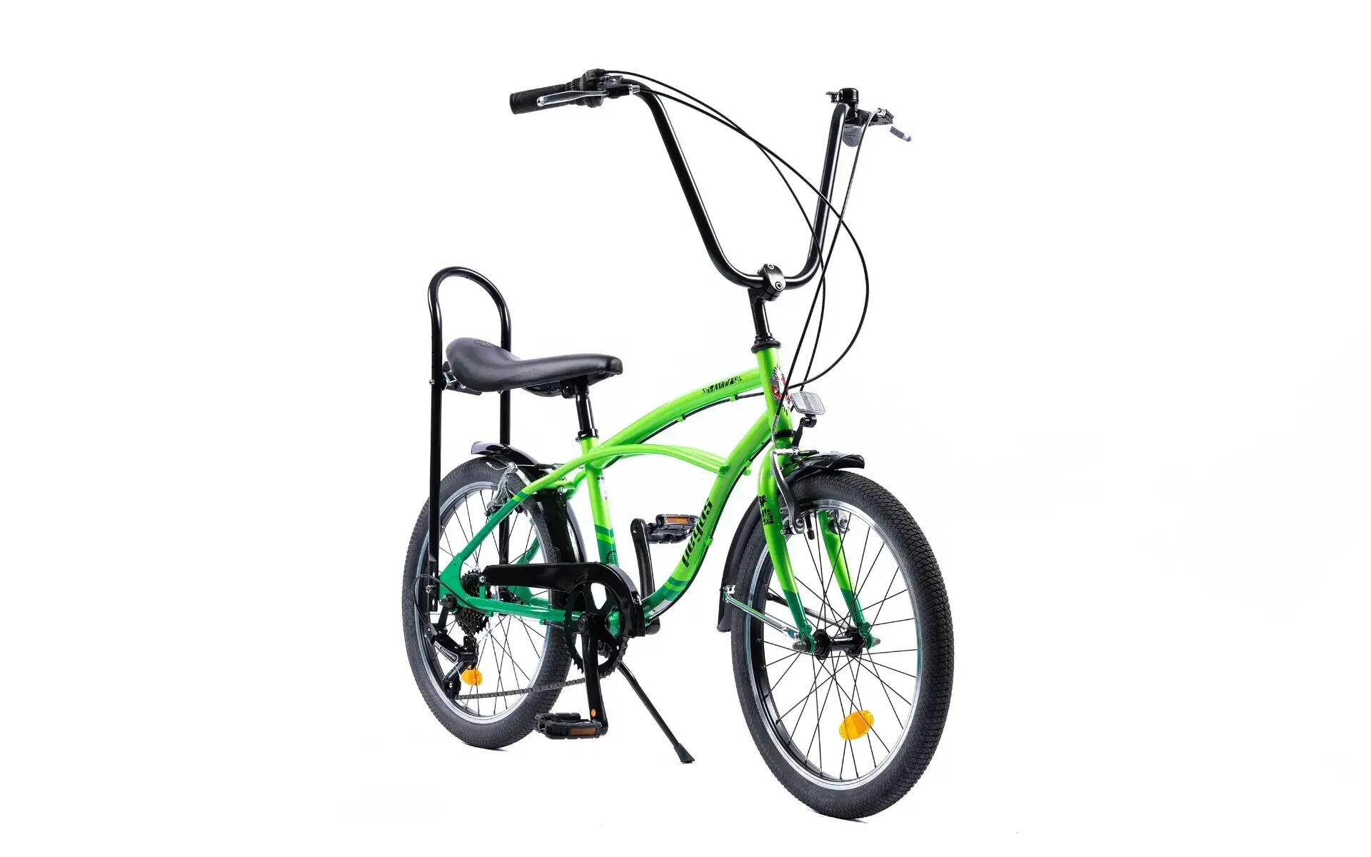 BICICLETA ORAS PEGAS STRADA MINI 7S VERDE 3/6