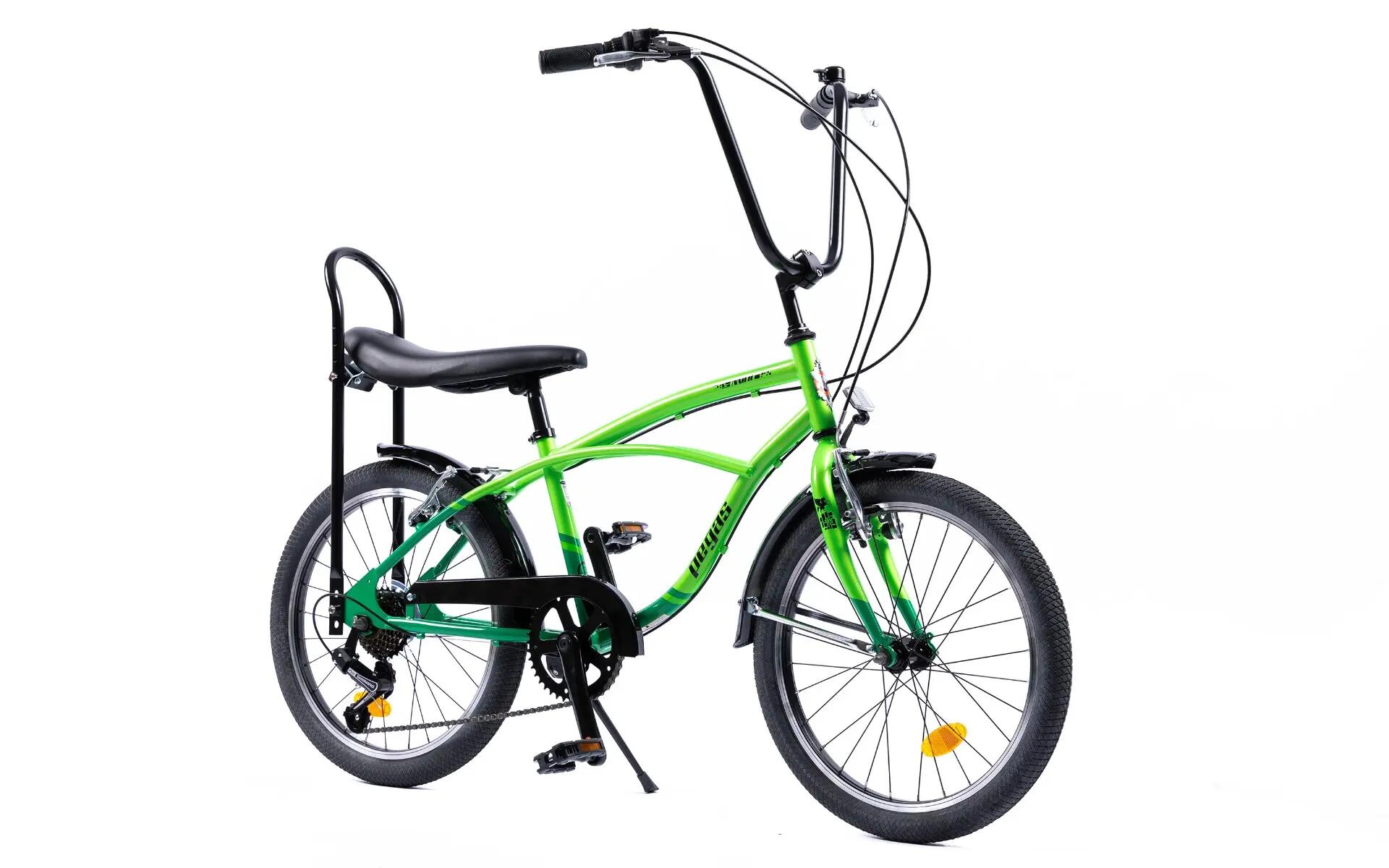 BICICLETA ORAS PEGAS STRADA MINI 7S VERDE 2/6