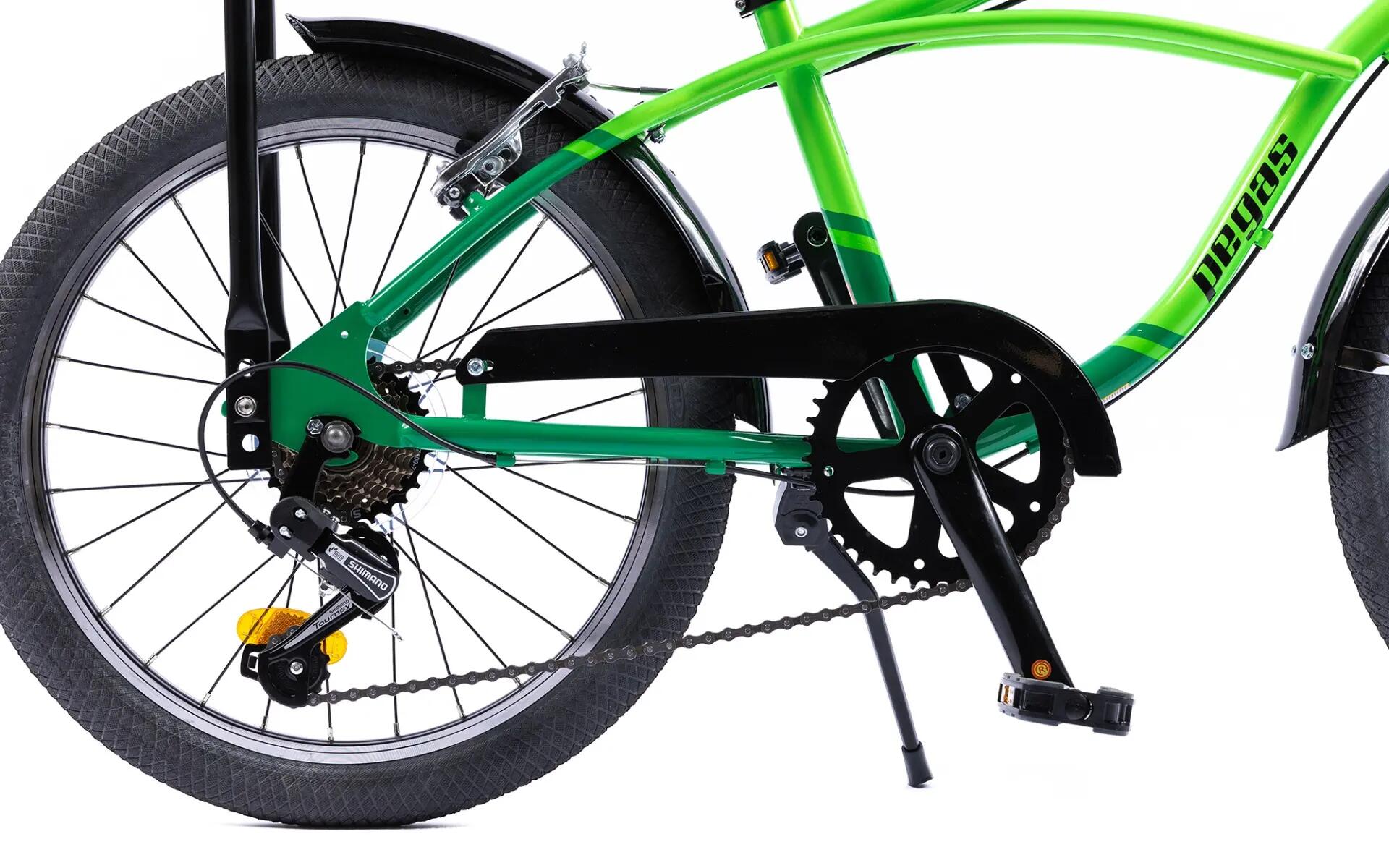 BICICLETA ORAS PEGAS STRADA MINI 7S VERDE 5/6