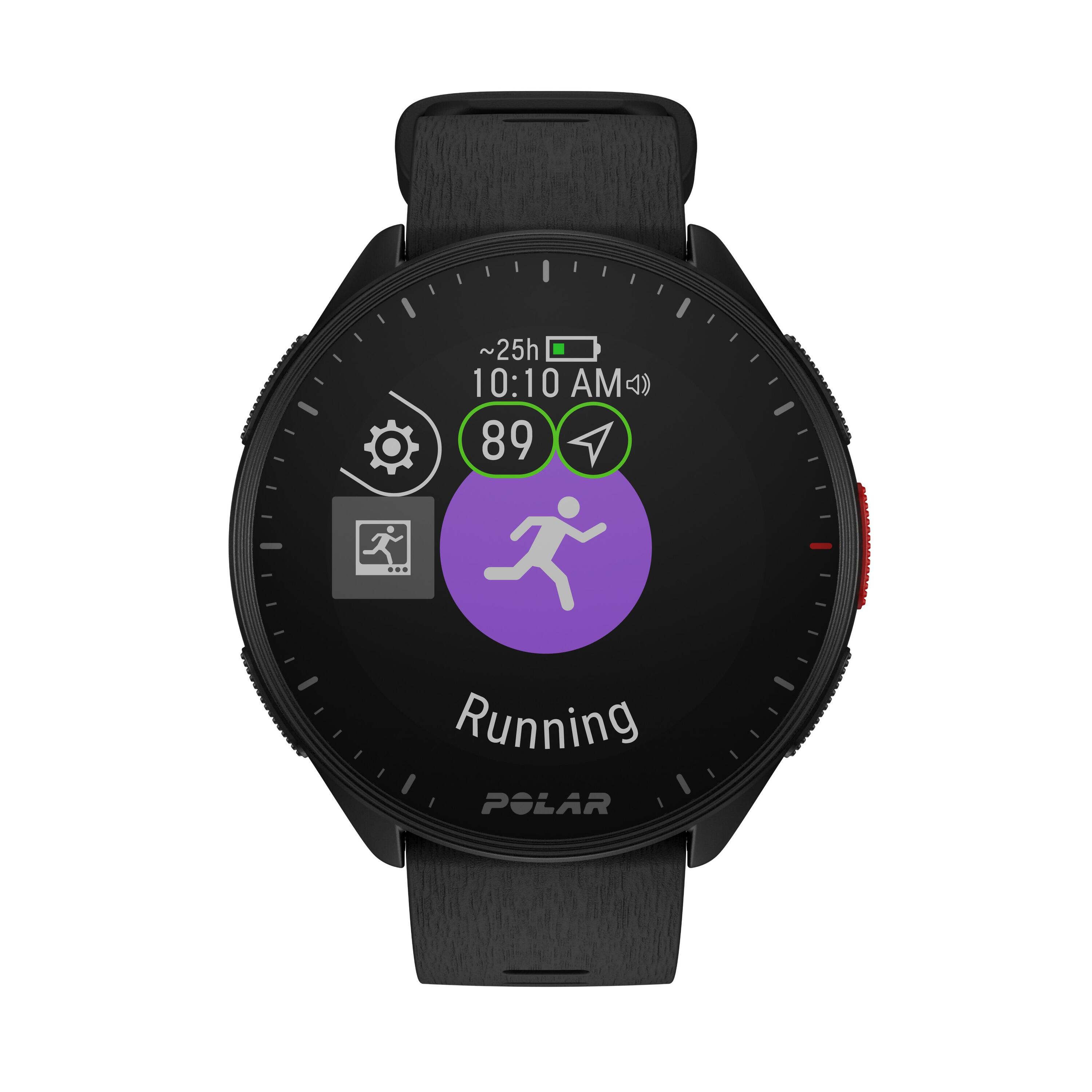 Second Life - Zegarek z GPS Polar Pacer Black - Stan Doskonały 3/5