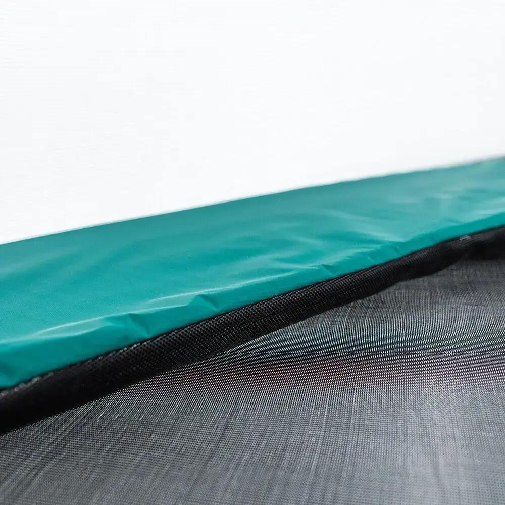 Coussin de protection bleu universel pour trampoline rond 3m66 3/4