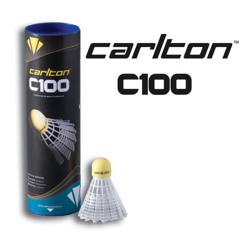 VOLANTES BADMINTON CARLTON C100 (6 UNIDADES)