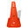 CONE PERFURADO LUXO (40cm - VERMELHO)