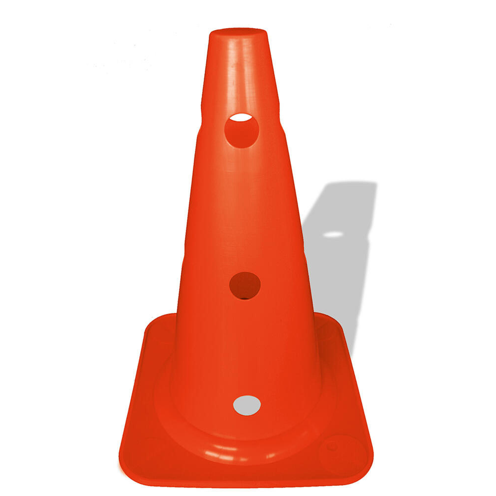 CONE PERFURADO LUXO (40cm - VERMELHO)