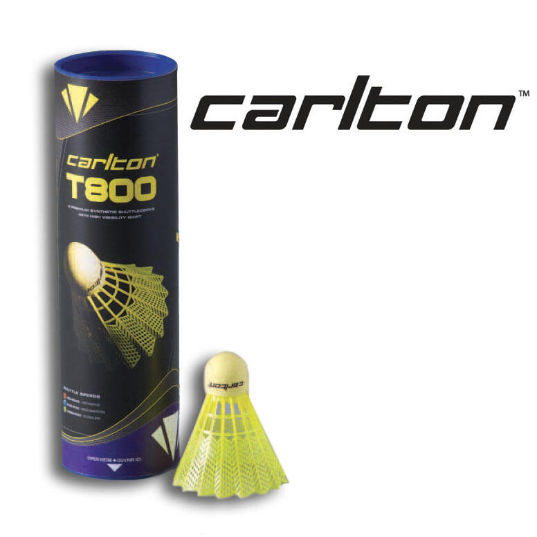 VOLANTES BADMINTON CARLTON T800 (6 UNIDADES)