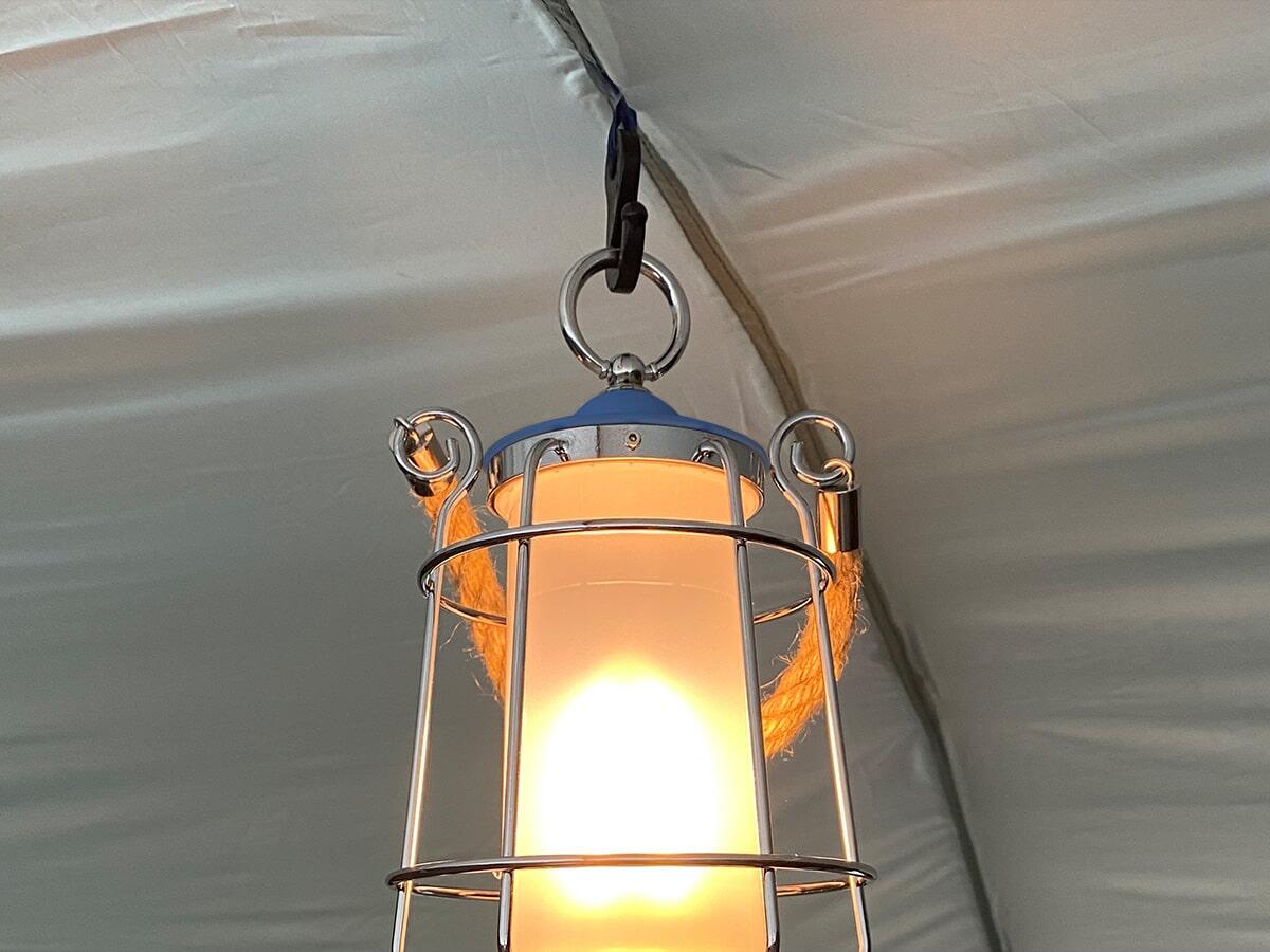 Campinglampe Kiruna - LED Lampe - Retro Outdoor Campinglampe mit Powerbank 5/8
