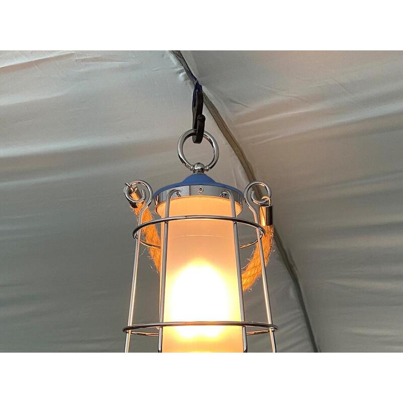 Campinglampe Kiruna - LED Lampe - Retro Outdoor Campinglampe mit Powerbank