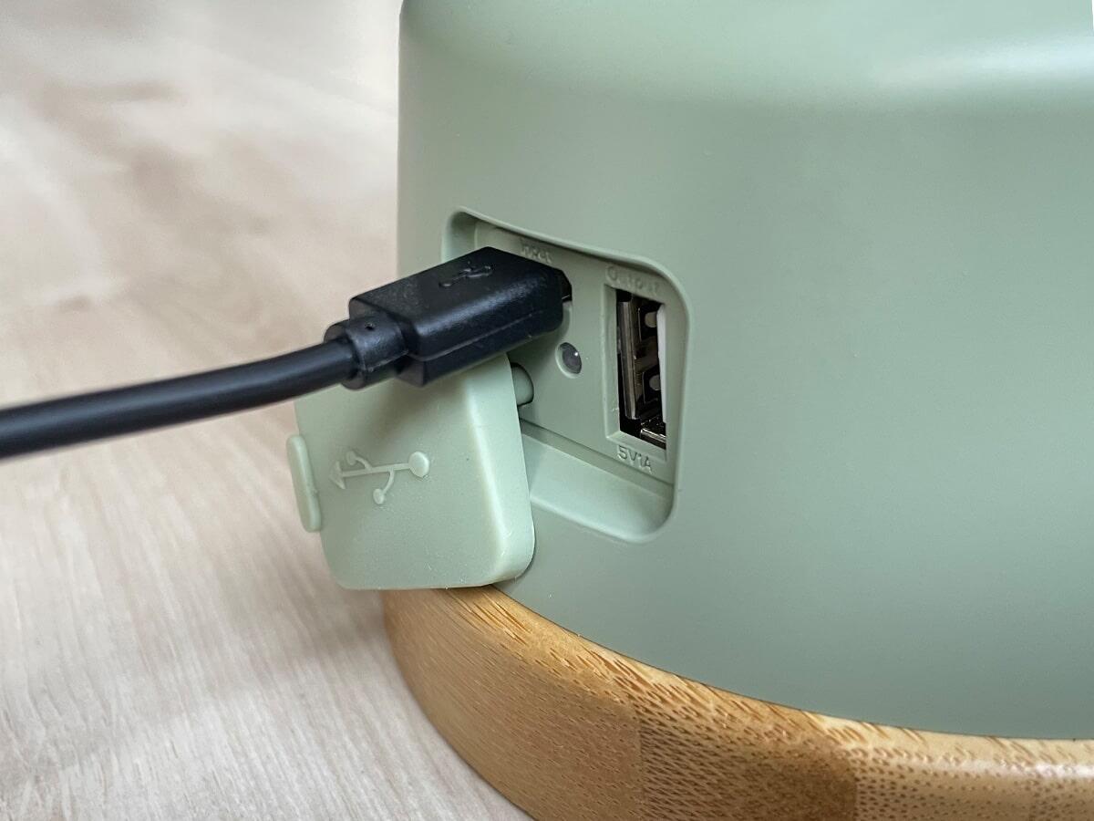 Campinglampe Kiruna - LED Lampe - Retro Outdoor Campinglampe mit Powerbank 5/8