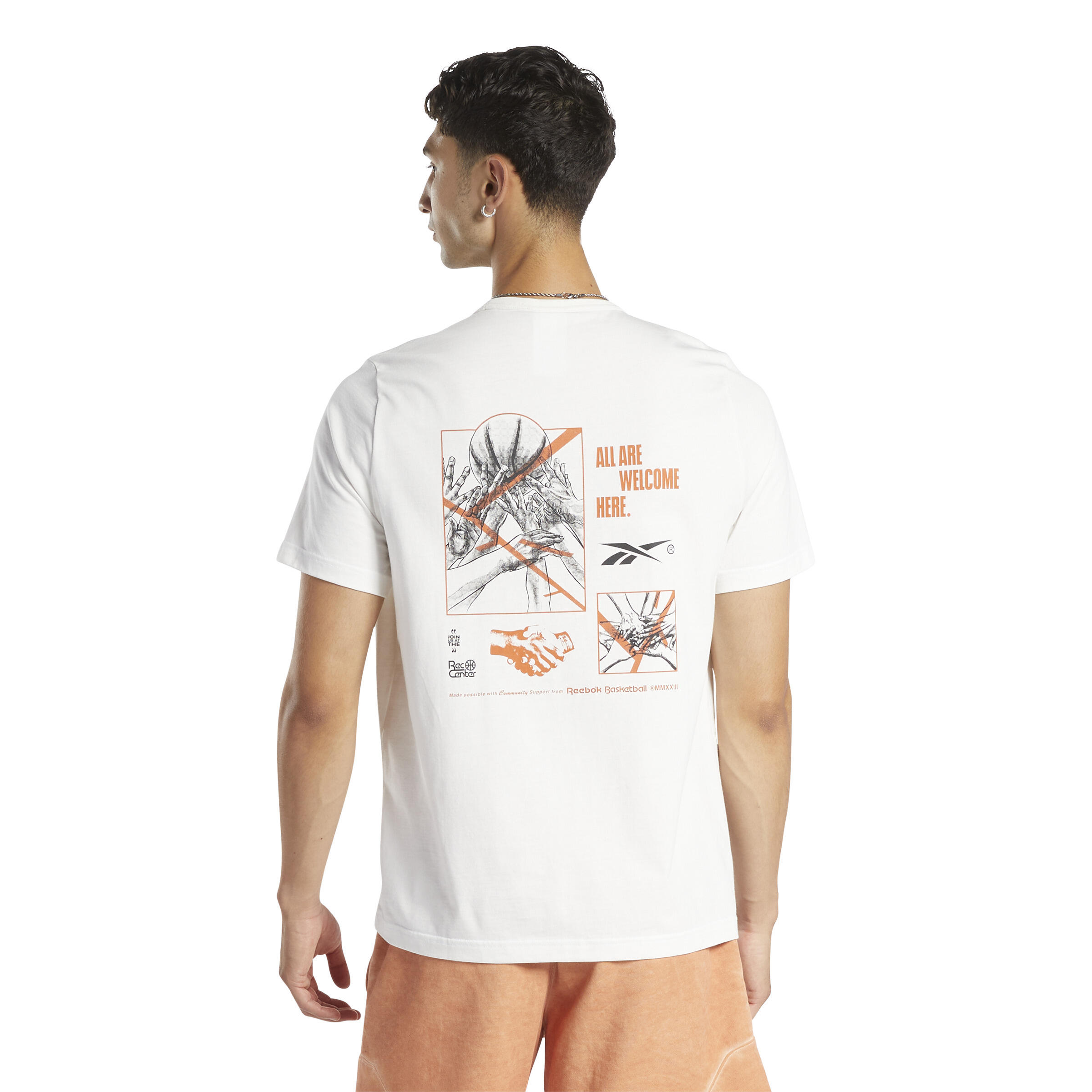 T-shirt court Reebok Basketball 3/7