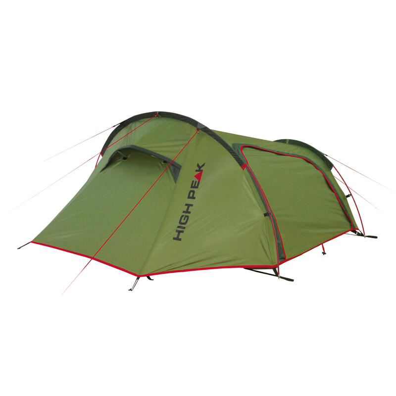 Namiot turystyczny High Peak Sparrow 2 LW zielono-czerwony