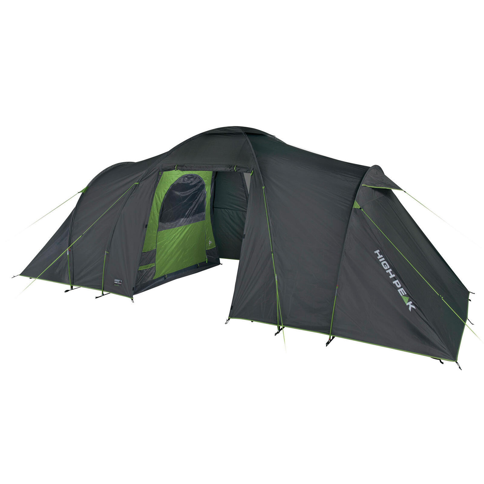 HIGH PEAK Koepeltent Como 4 persoonstent Familietent Campingtent Grote vestibule