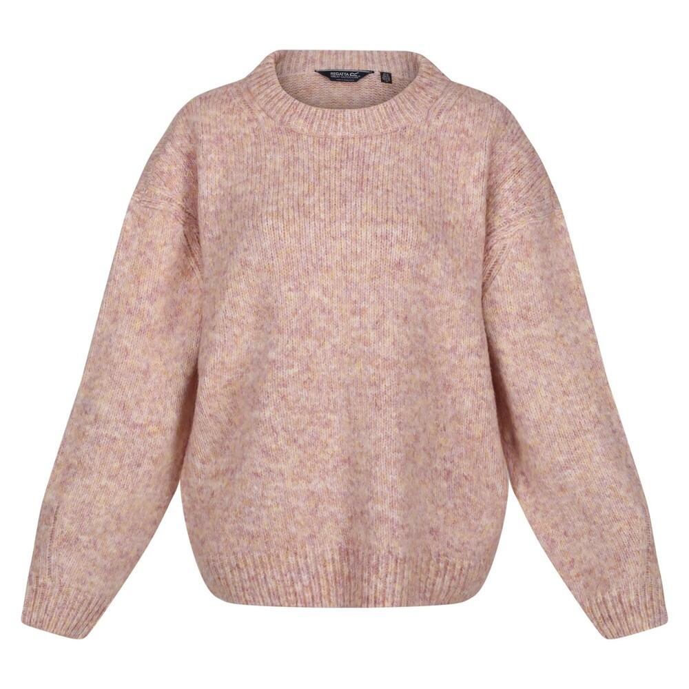 REGATTA Womens/Ladies Kaylani Knitted Jumper (Powder Pink)