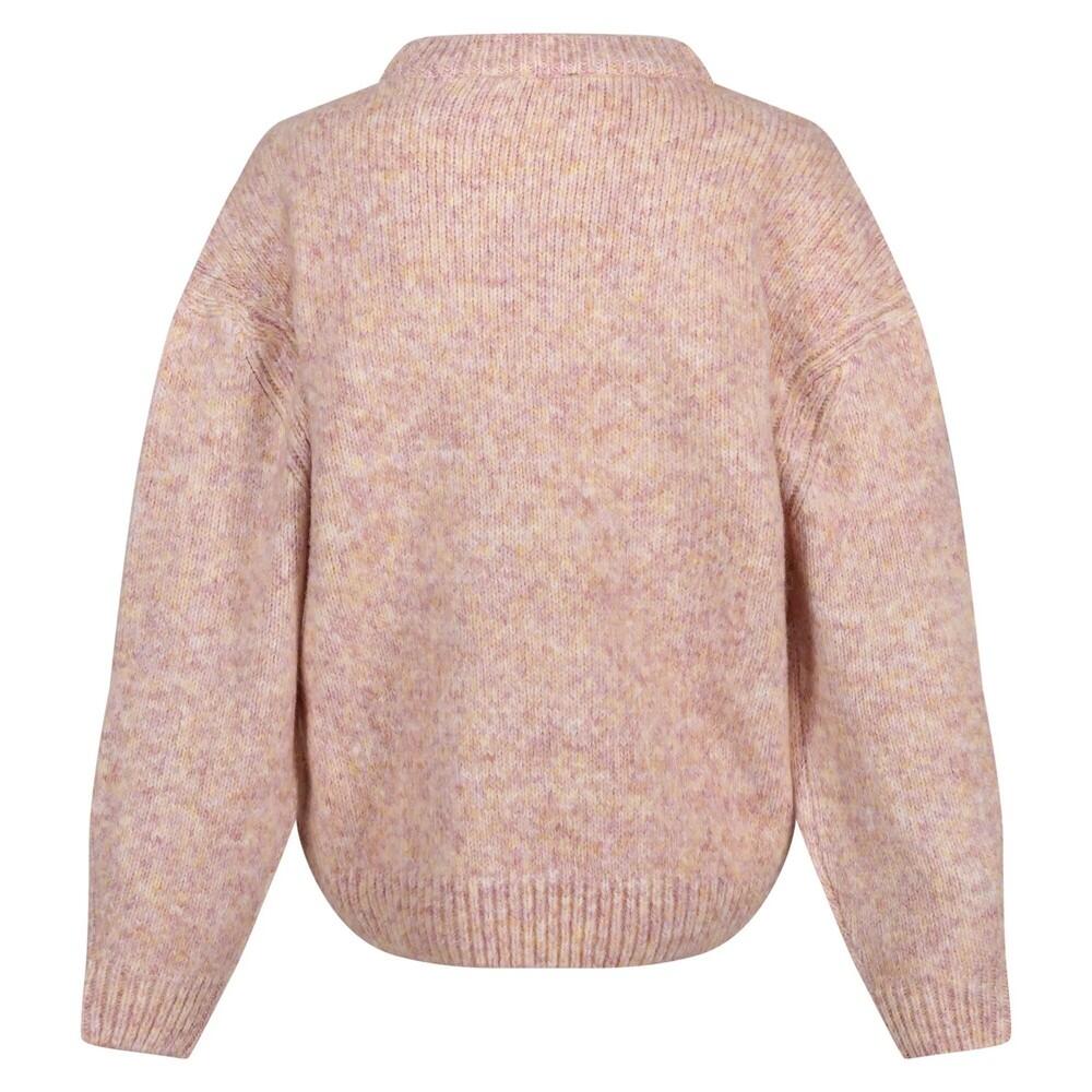 Womens/Ladies Kaylani Knitted Jumper (Powder Pink) 2/5