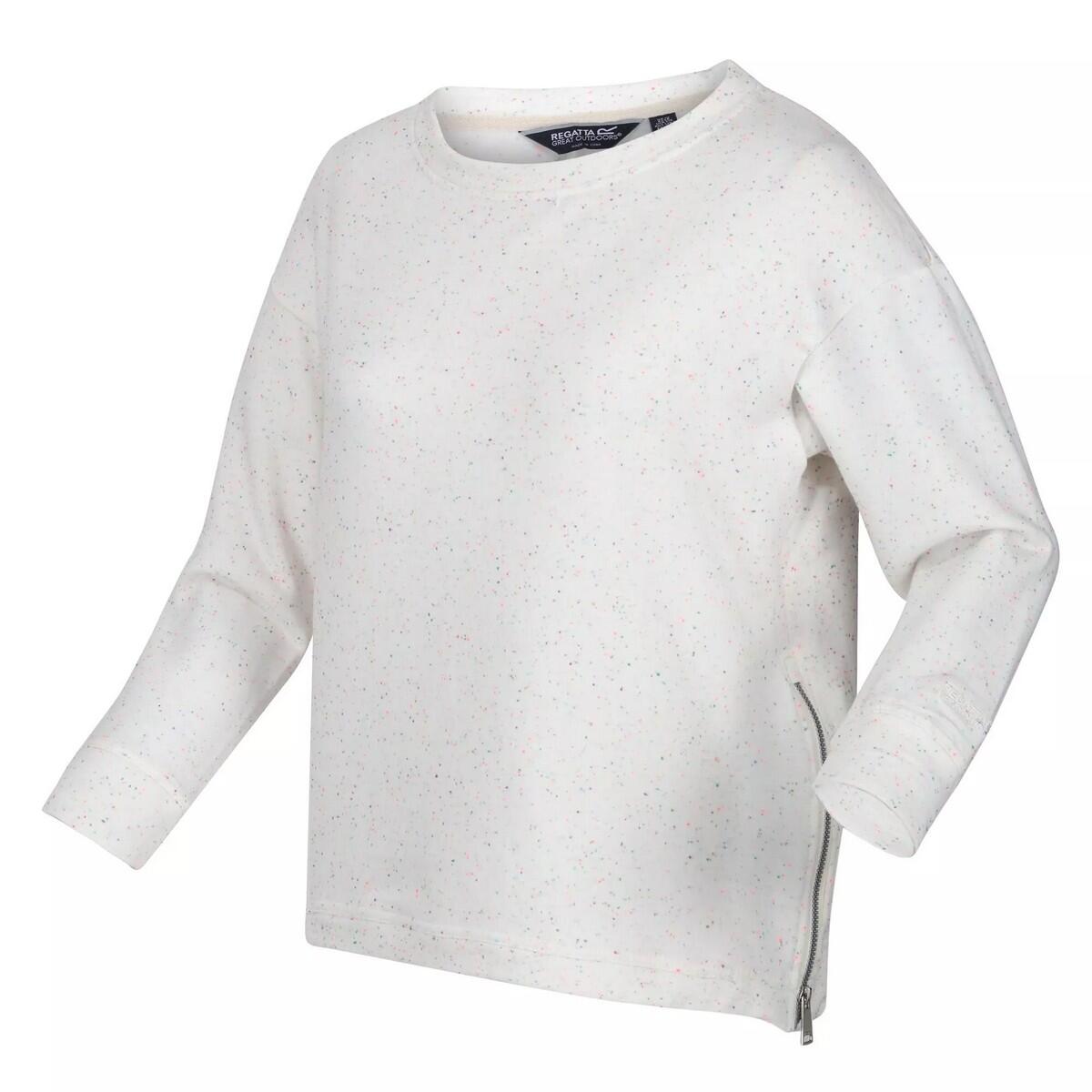 Womens/Ladies Arlette Flecked Jumper (Light Vanilla) 3/5