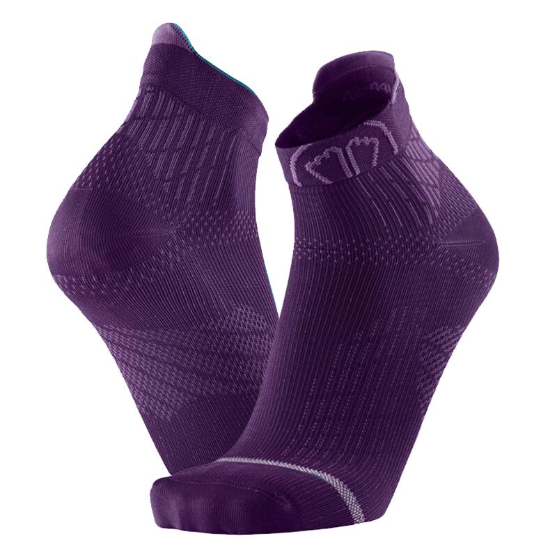 Ultra-light, thin, technical women's running sock - Run Anatomic Ankle