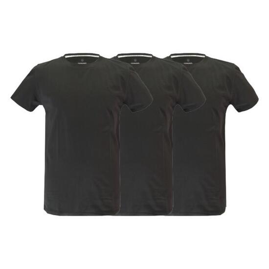 Gipfelglück Oscar Outdoor Shirt 3er Pack Herren Biobaumwoll Wandershirt Grey S