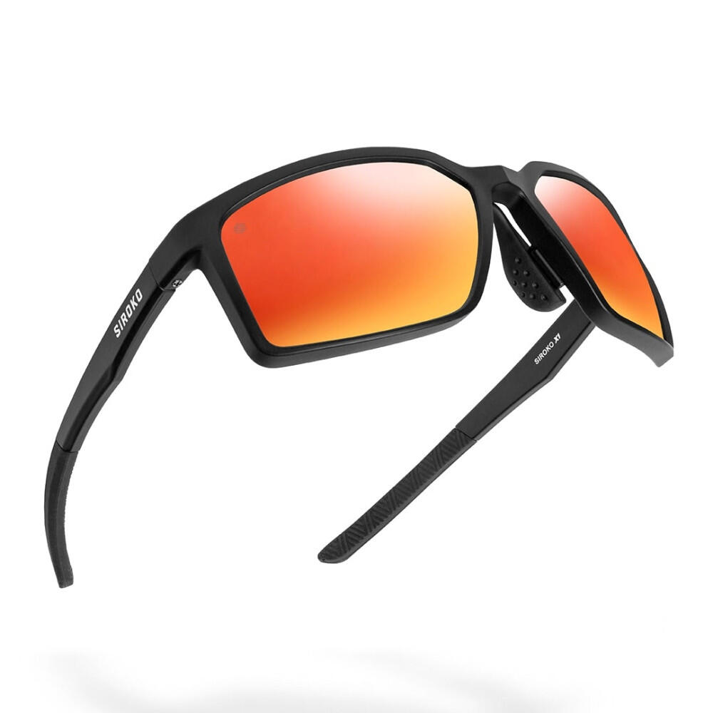 Lunettes de sport premium Cyclisme Homme et Femme X1 Lanzarote Noir 2/7