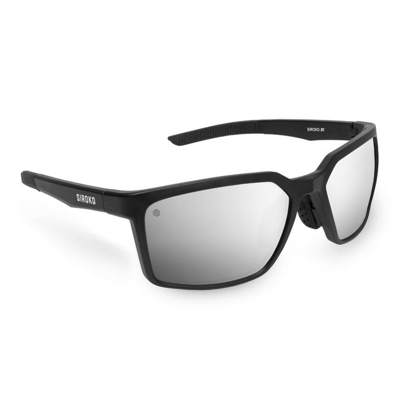 Herren und Damen Radsport Premium Sportbrille X1 Ocean Road SIROKO Schwarz