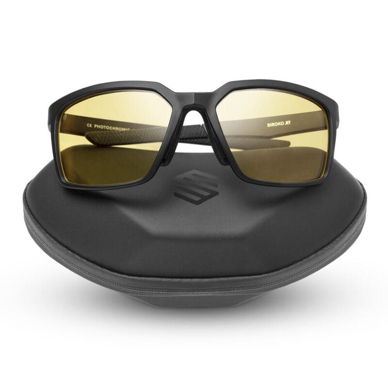 Heren en Dames Wielrennen Premium meekleurende sportbril X1 Photochromic Transne