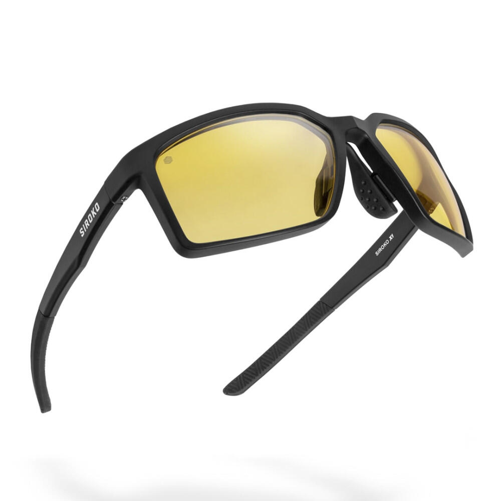 Herren und Damen Radsport Premium selbsttönende Sportbrille X1 Photochromic Tra 2/7