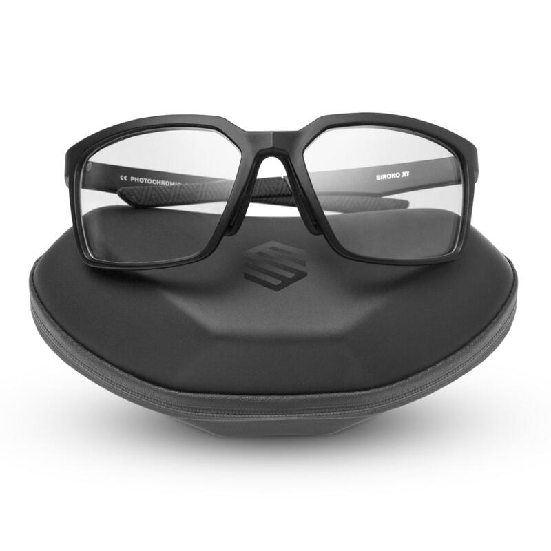Heren en Dames Wielrennen Premium meekleurende sportbril X1 Photochromic Belgium
