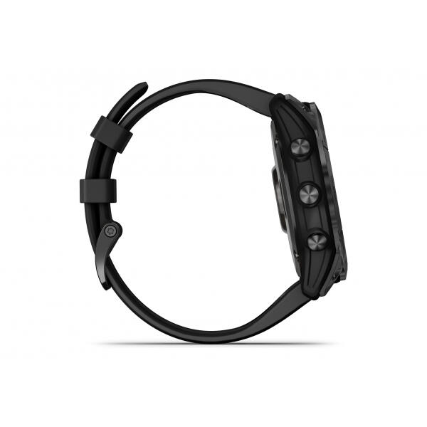 Reloj Gps Multideporte Garmin Fénix 7X Solar negro rojo 5/7