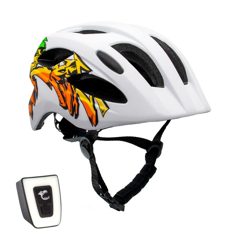 Casco de bici para niños de 6 a 12 años | S.W.A.T. negro | Certificado EN1078