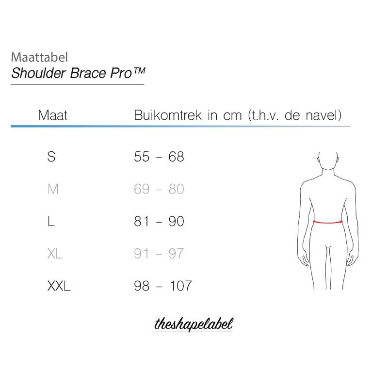 Shoulder Brace Pro™ Corset corsal - Correcteur de posture