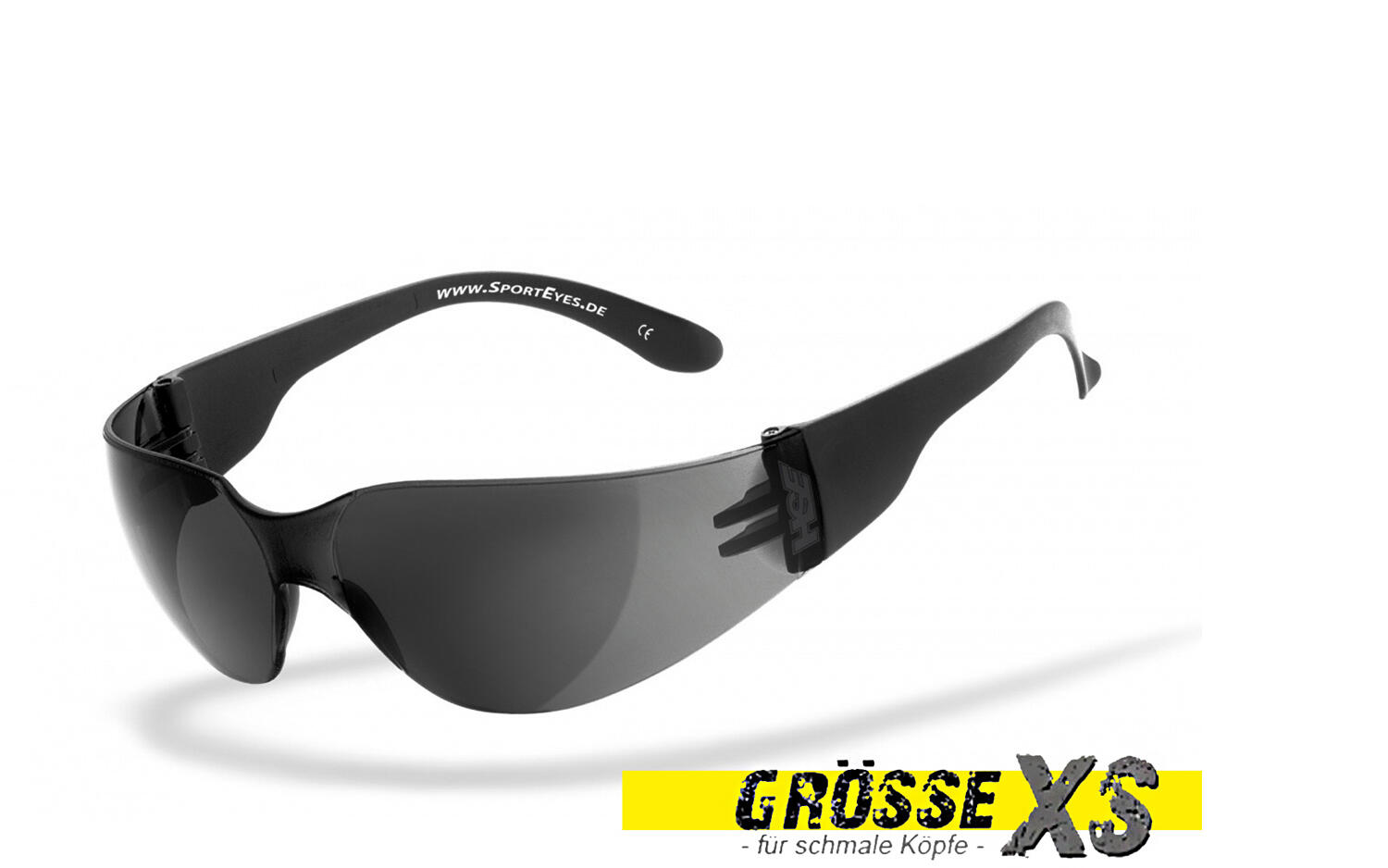 Sportbrille | SPRINTER 2.2 | smoke | Steinschlagbeständig | beschlagfrei 3/5