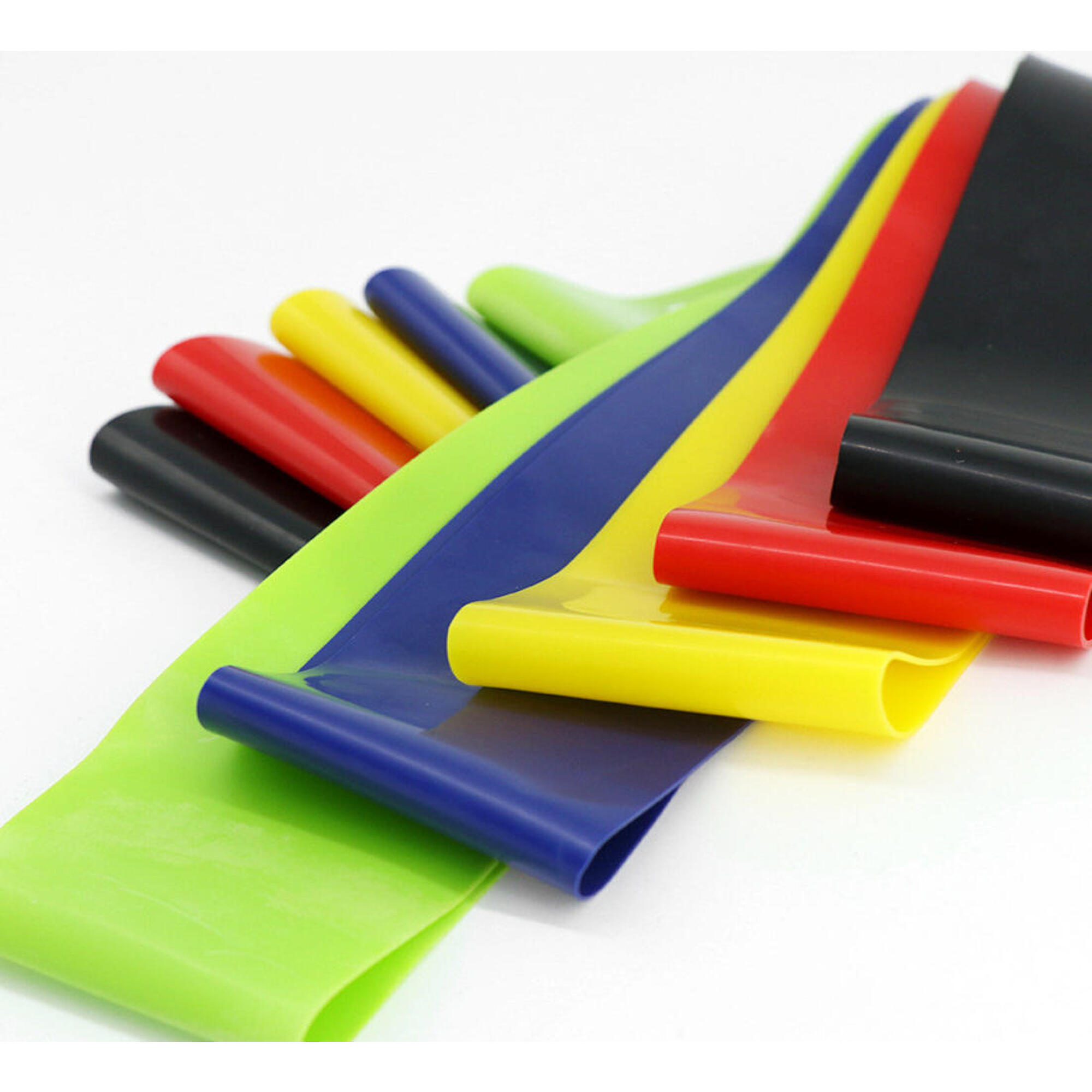 Juego de 5 Bandas Power Elásticas con Resistencia Premium (5-18 KG) 3/3