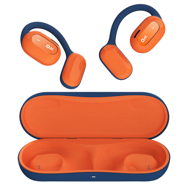 Wearable Stereo True Wireless Earphone - Orange