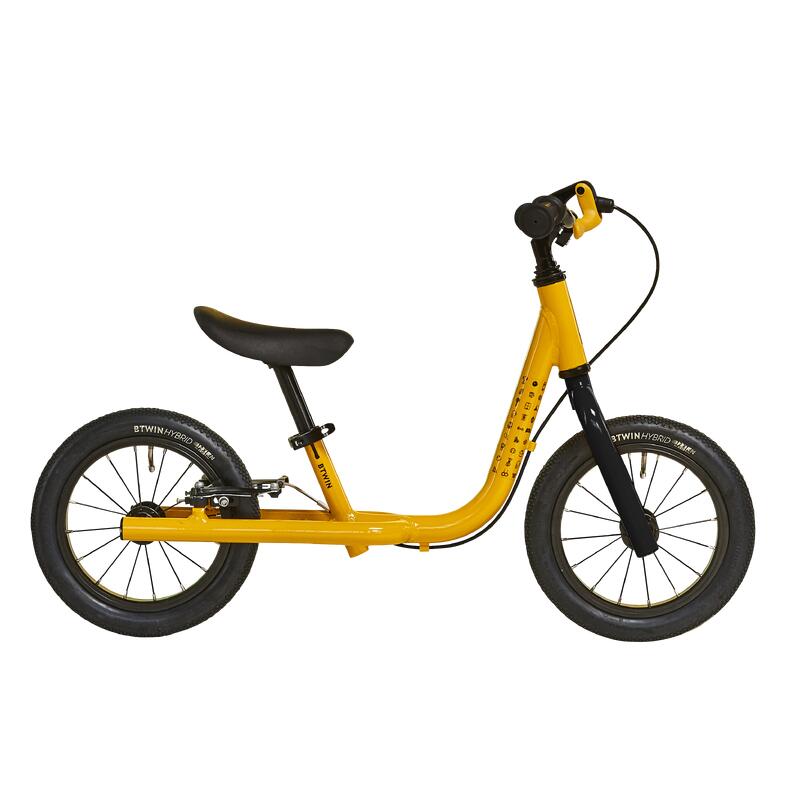 Seconde vie - DRAISIENNE ENFANT 12 POUCES ALU RUNRIDE 900 ALU JAUNE - BON