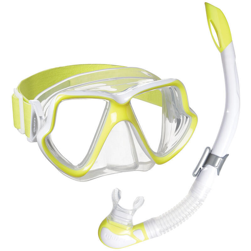 Set maska + šnorchl Wahoo NEON