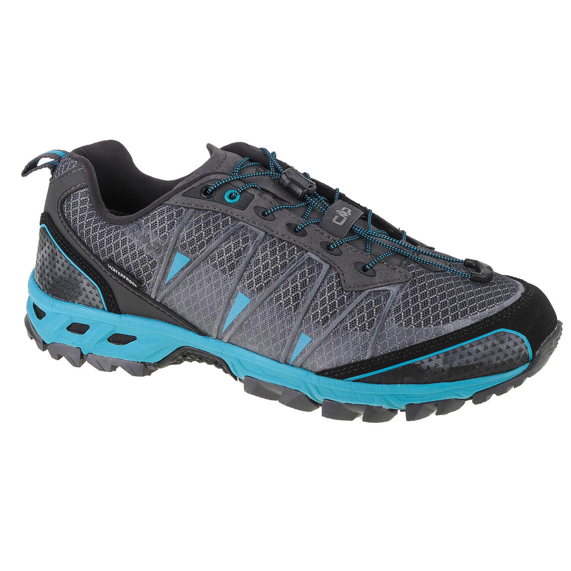 Cmp - Chaussures De Running Pour Hommes Altak Wp Trail - Chaussures De Sport - Gris - 40 - Decathlon