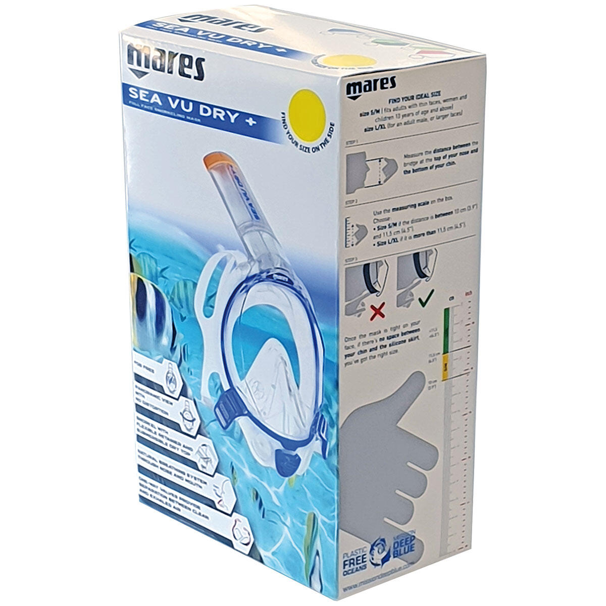 Mares Sea Vu Dry + Masilla de buceo 5/5